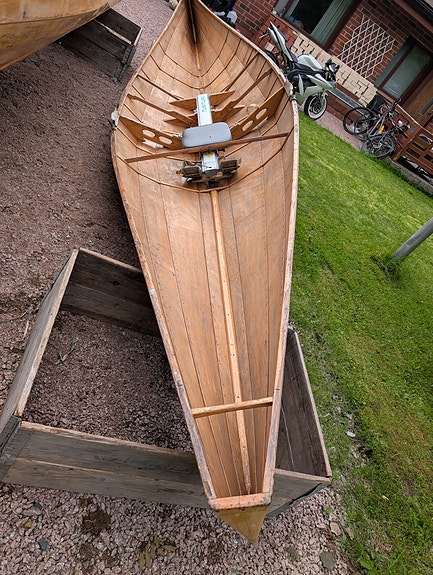 Puinen kilpa soutuvene (Sulkava)