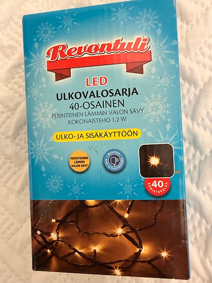 LED ULKOVALOSARJA 40-OSAINEN