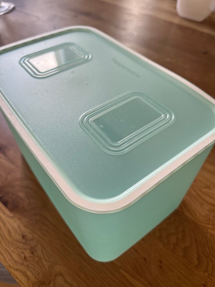 Tupperware Optimum säilytysrasia 2,9 Lmintunvihreä kannella