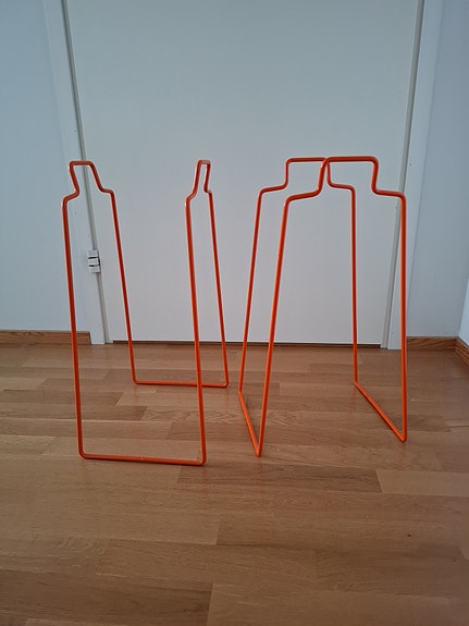 Everyday Design Helsinki kassiteline, oranssi (2 kpl) – hyväkuntoinen setti