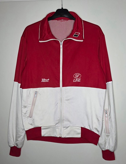 Vintage SF Line Verkkatakki 80s Made in Finland
