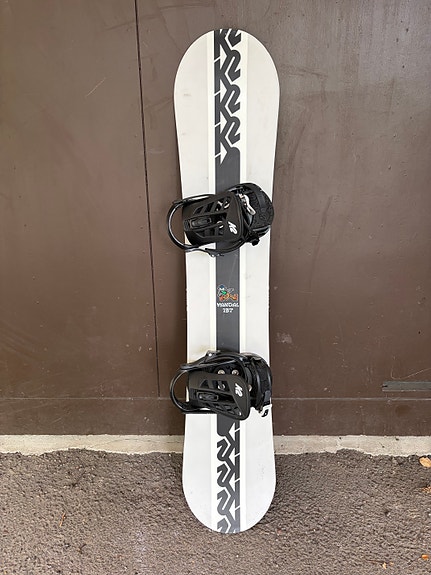 K2 Lumilauta siteineen | lasten 137 cm