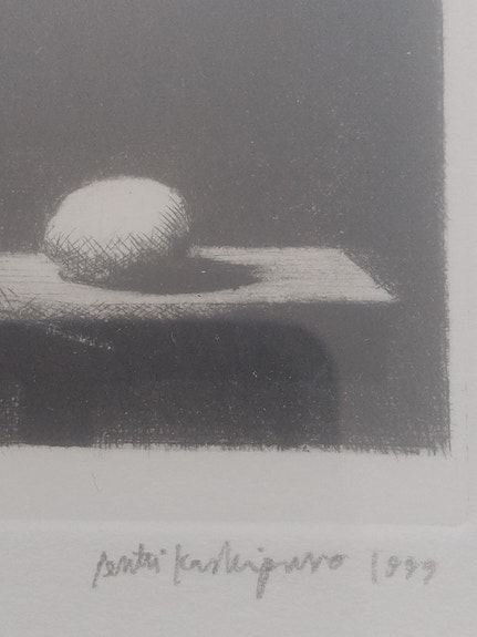 Pentti Kaskipuro grafiikkaa v. 1999