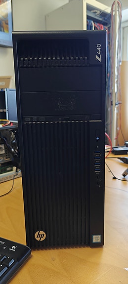HP Z440 tehotyöasema / pelikone