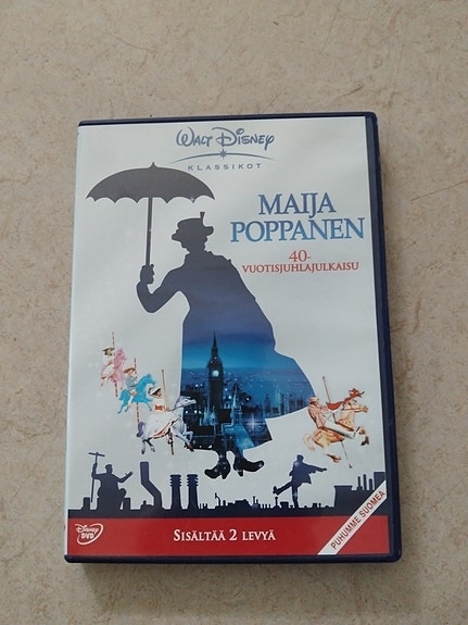 Disney Maija Poppanen 40-vuotisjuhlapainos DVD
