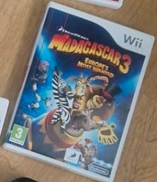 Nintendo Wii Madagascar 3 -peli