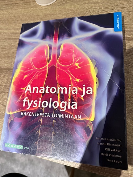 Anatomia ja fysiologia -oppikirja