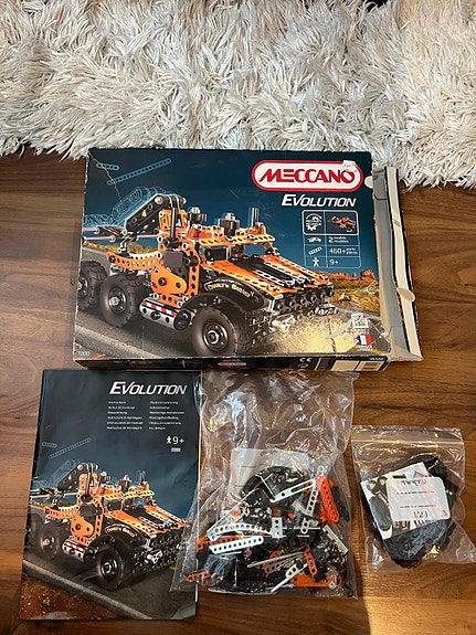 Meccano Evolution 7200 rakennussarja 460 osaa