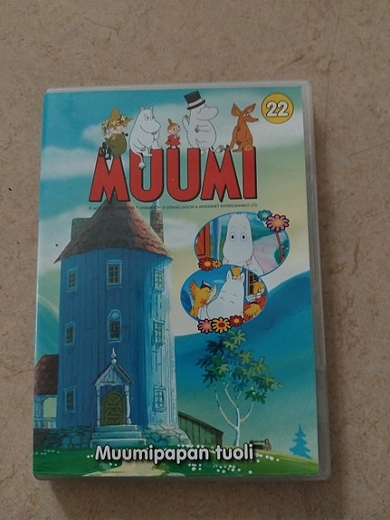 Muumi DVD 22 Muumipeikon tuoli