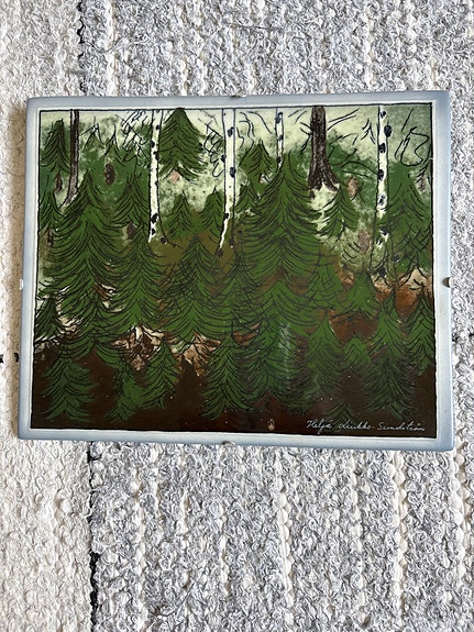 Arabia, Heljä Liukko-Sundströmin taulu ” kevätmetsä”