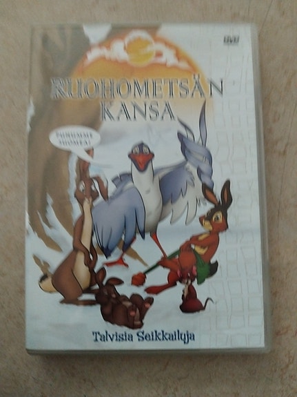 Ruohometsän kansa Talvisia seikkailuja DVD