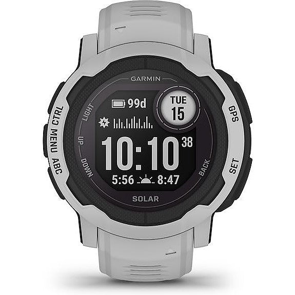 Garmin Instinct 2 Solar GPS-älykello, sumunharmaa