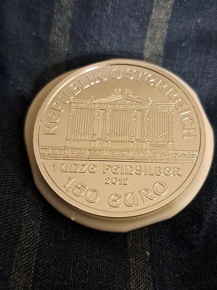 1 Oz, 2012 Wiener Philharmoniker 1,5e Hopeakolikko