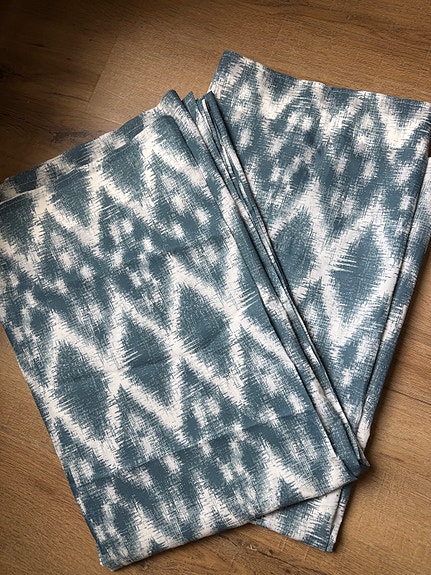 IKEA siniset verhot 4kpl