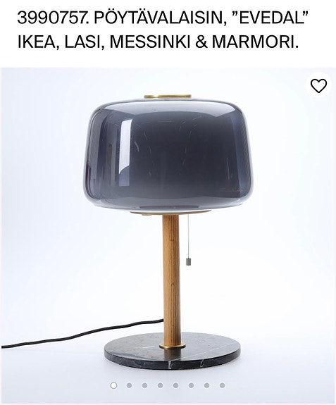 Ikean ylellinen pöytälamppu
