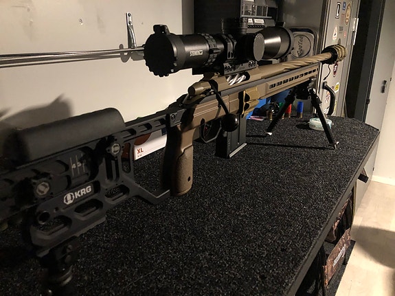 Tikka T3x varmint 6.5 PRC Krg whiskey tukilla