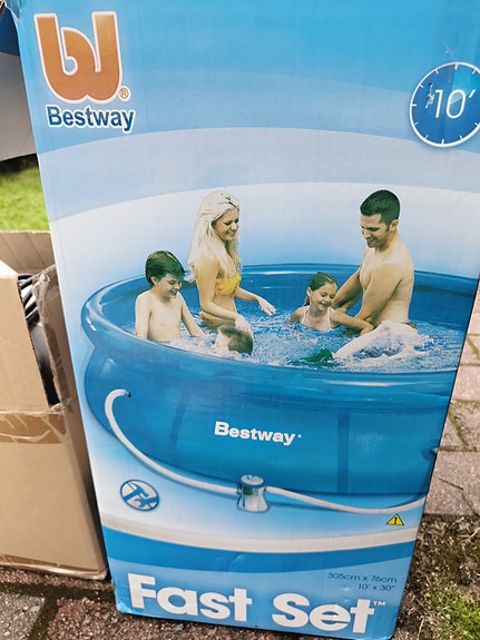 Bestway Fast Set uima-allas 305 x 76 cm