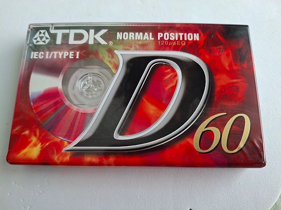 TDK D60 C-kasetti 60 min
