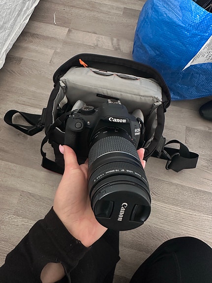 Canon 1200D järjestelmäkamera + teleputki
