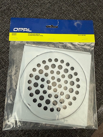Opal pyöreä lattiakaivon kansi