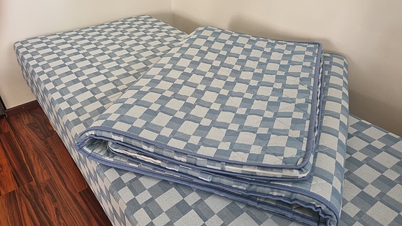 Mattress and topper