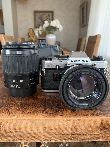 Olympus filmikamera objektiiveilla