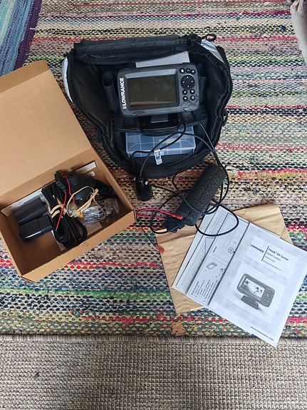Lowrance pilkkikaiku setti