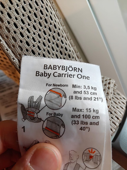 BabyBjörn Baby Carrier One -kantoreppu