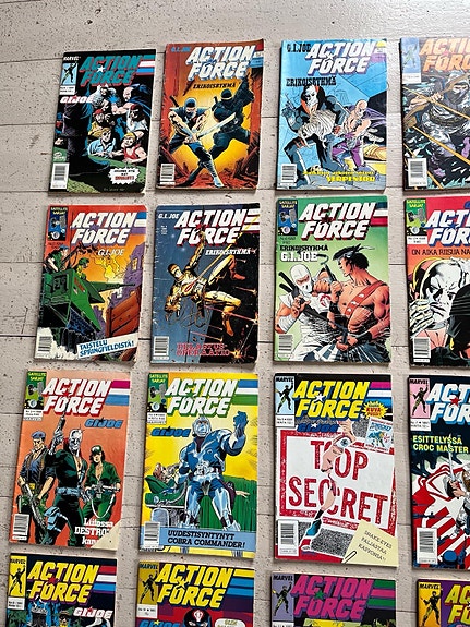 Action Force sarjakuvalehdet