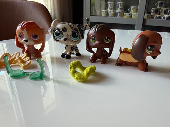 Lps koirasetti ja tarvikkeet, aitoja!