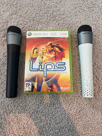 Xbox 360 Lips + 2 langatonta mikrofonia