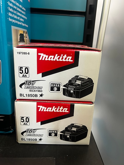 Makita 18V BL1850B 5,0Ah Akku