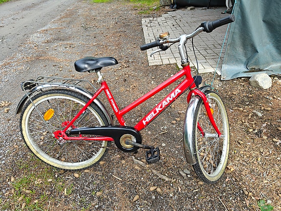 Helkama Nice Power lasten polkupyörä 22" punainen