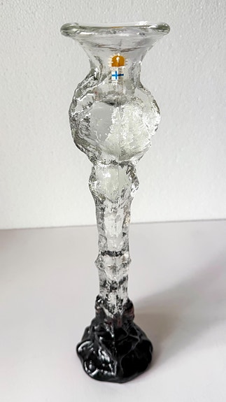 Humppila kynttilänjalka Kasvimaalla 34,5 cm Pertti Santalahti