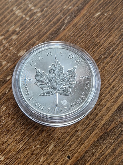 Hopeakolikko Kanadan Maple Leaf 1 oz