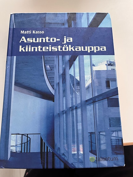 Matti Kasso 2005: Asunto- ja kiinteistökauppa kirja