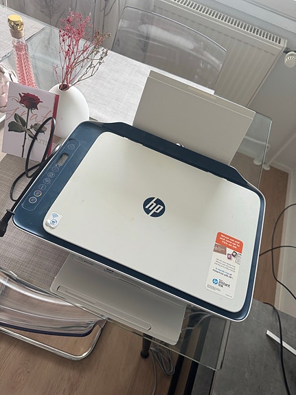 HP DeskJet tulostin skanneri valkoinen/sininen