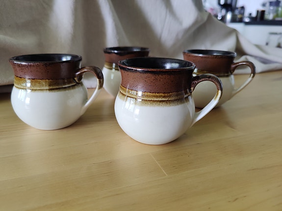Kermansaven mukit x4