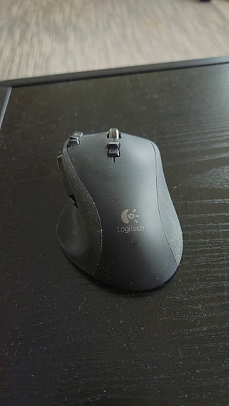 Logitech G700 langaton hiiri musta