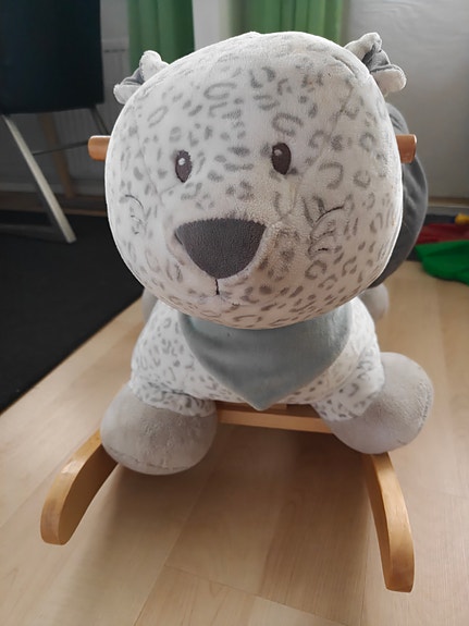 Nattou leopardi keinukiikku