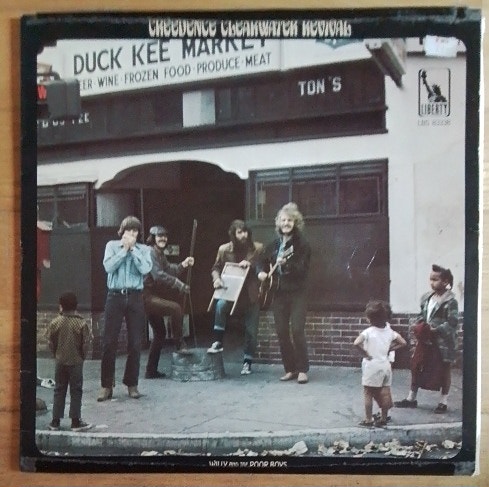 LP levyt,  CCR, Beatles,  Rolling Stones