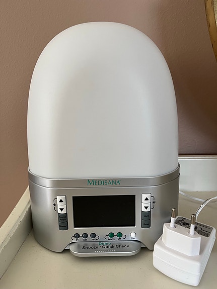 Medisana SAC herätysvalo / light alarm clock