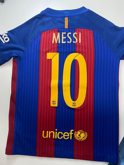 Nike FC Barcelona Messi paita koko 128–137cm