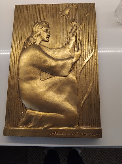 Kalervo  Kallio 1957 reliefitaulu