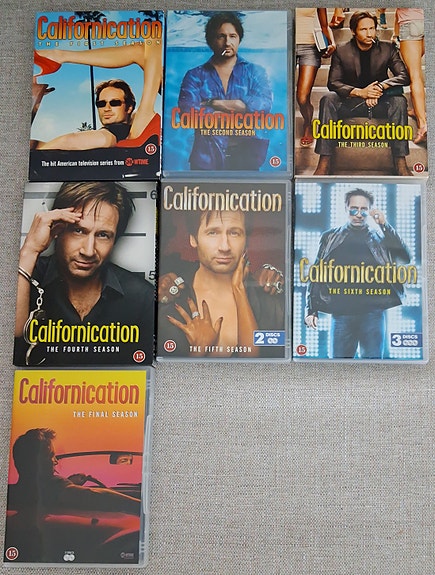 Californication kaudet 1–7 DVD-boksi