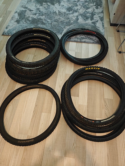 Maastopyörän renkaita - 10kpl 26", 27.5" 29"