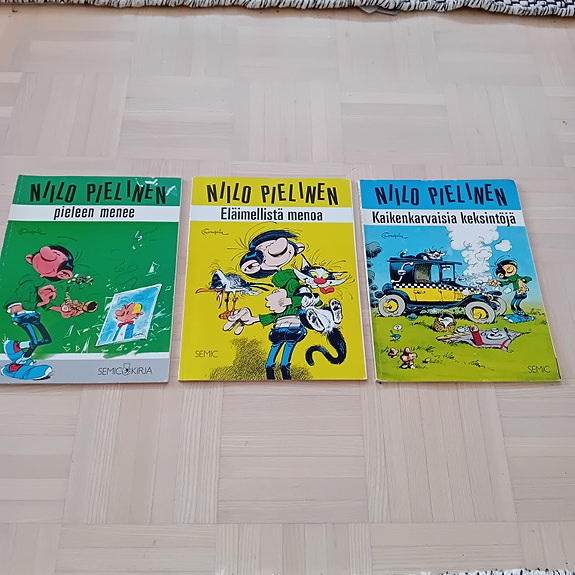Niilo Pielinen sarjakuvalehdet 3 kpl