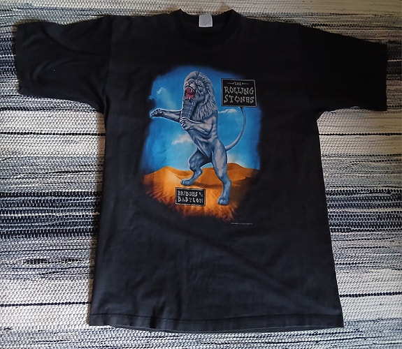 The Rolling Stones 1998 european tour bändipaita