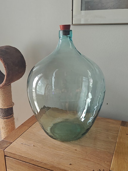 Viininkäymispullo + pullokori