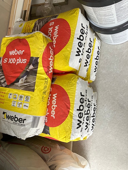 Weber S 100 Plus kuivabetoni
